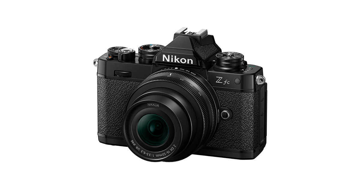 Nikon releases a new black version of the Z fc APS-C size