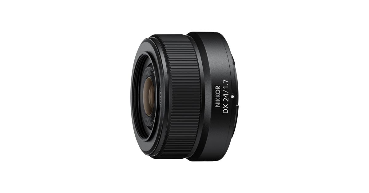 Nikon releases the NIKKOR Z DX 24mm f/1.7, a prime lens for the