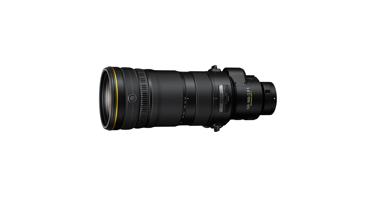 Nikon is developing the NIKKOR Z 120-300mm f/2.8 TC VR S, a telephoto zoom lens with a built-in 1.4x teleconverter - Nikon