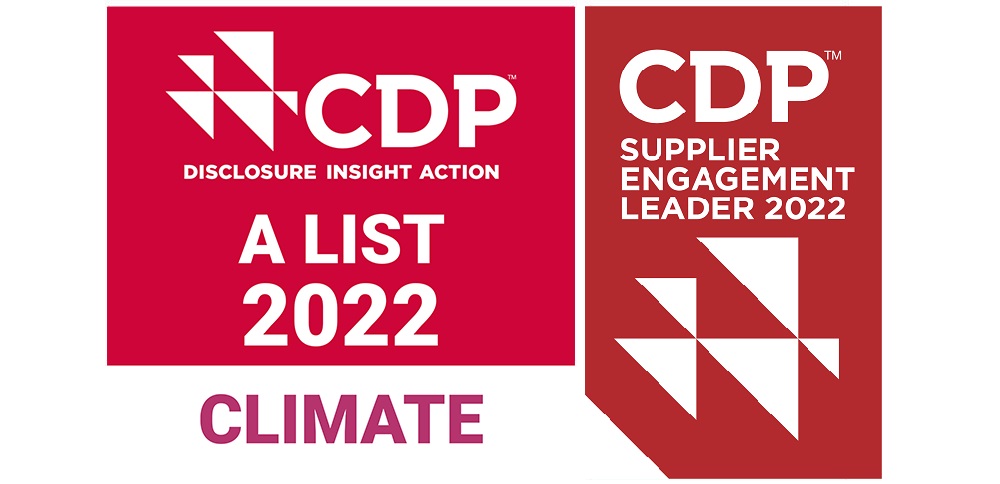 CDP DISCLOSURE INSIGHT ACTION A LIST 2021 CLIMATE / CDP SUPPLIER ENGAGEMENT LEADER 2021