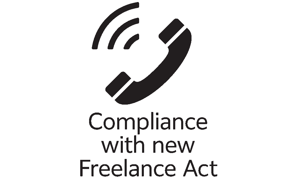 Compliance with new Freelance Act