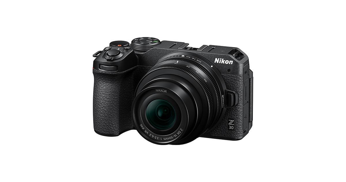 Nikon releases the Z 30 APS-C size mirrorless camera which is