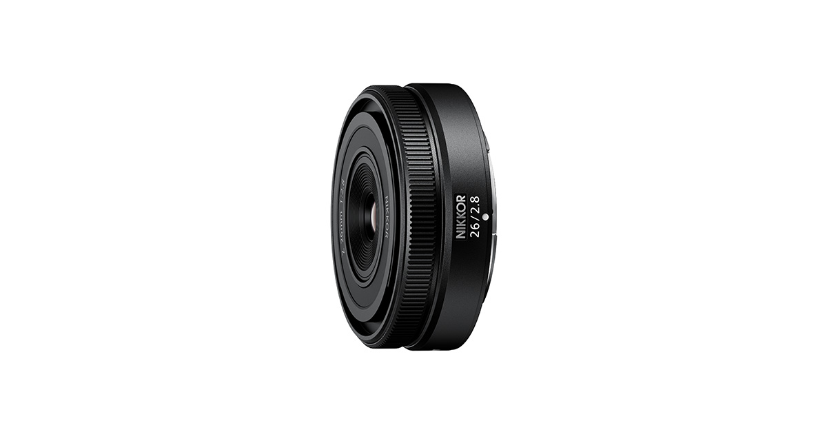 Nikon releases the NIKKOR Z 26mm f/2.8, a slim wide-angle prime