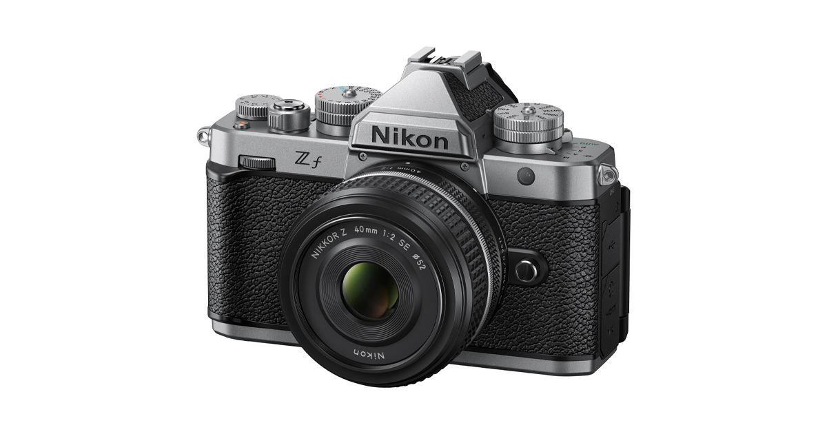 Nikon releases a new silver version of the Z f full-frame
