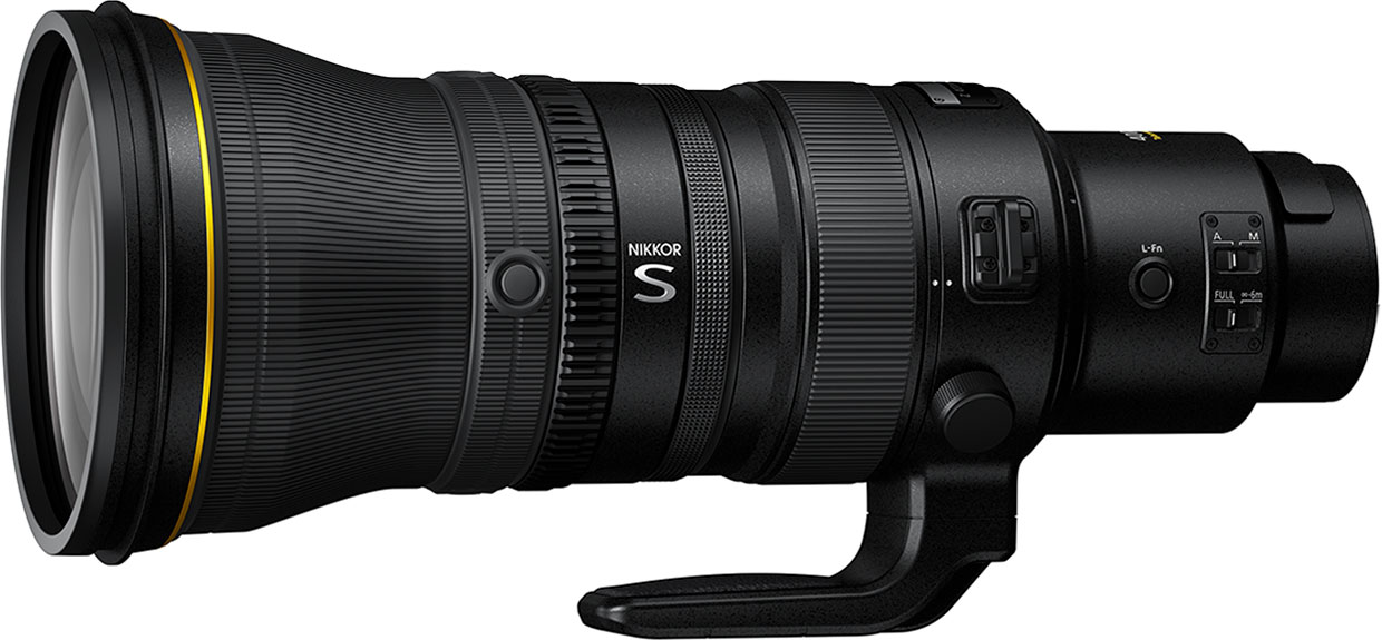 Interchangeable lens for mirrorless cameras NIKKOR Z 400mm f/2.8 TC VR S